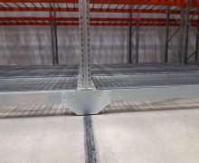 The Racks are Mounted on Mobile Bases that Move Along Rails Embedded in the Floor